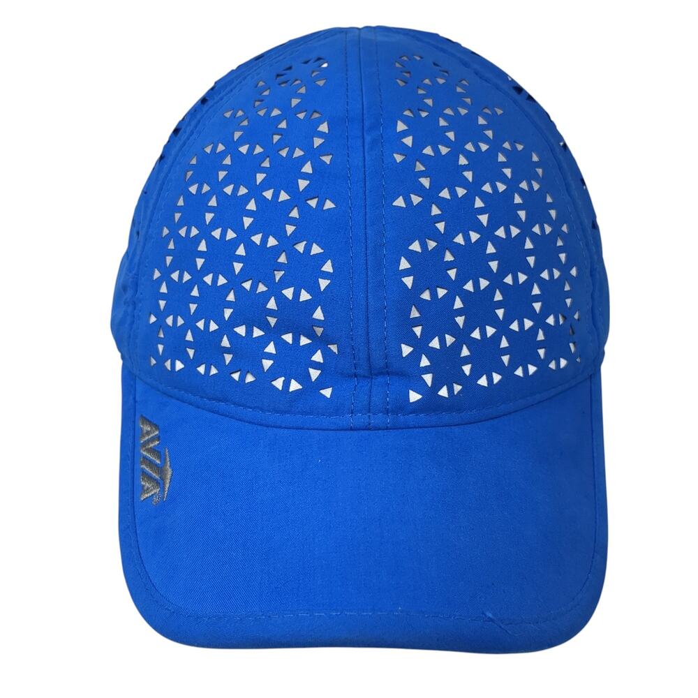 Avia Strapback Baseball Cap Blue One Size Adjustable Embroidered Lightweight